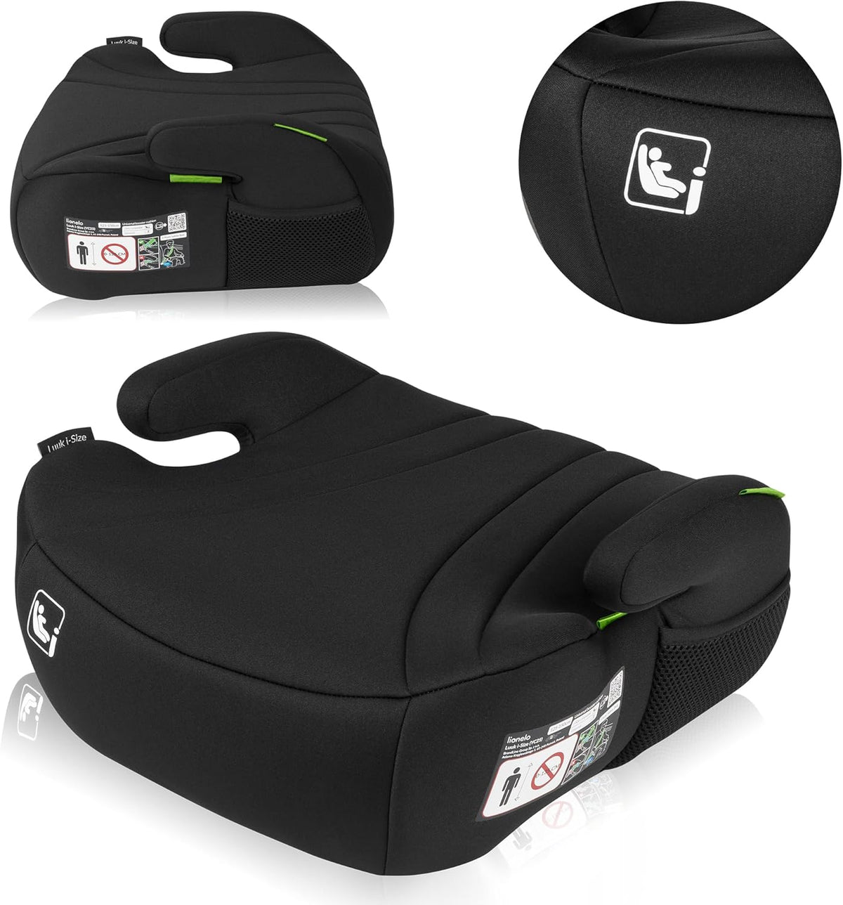 LIONELO LUUK I-SIZE siège auto REHAUSSEUR jusqu'à 36kg