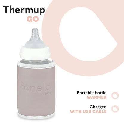 LIONELO draagbare Thermup GO-flessenwarmer