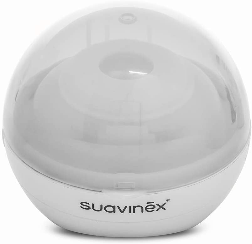 SUAVINEX Duccio STERYLIZATOR smoczków UV 9 cm, biały sterylizator UV do smoczków
