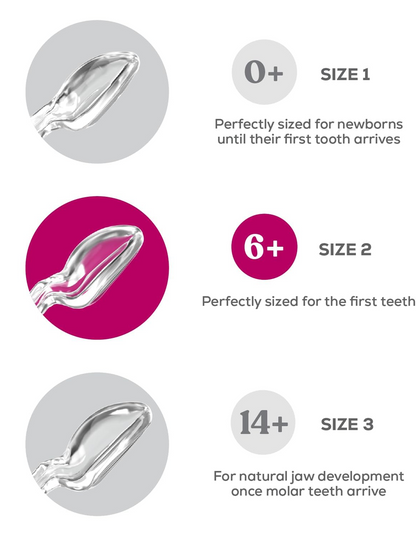 DENTISTAR smoczek uspokajający silikonowy 2x  6-14msc