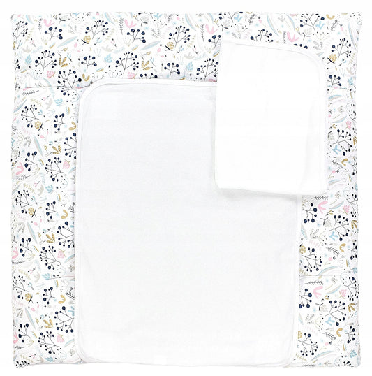 TUPTAM miękki przewijak z pokrowcami x2 75x65 cm
