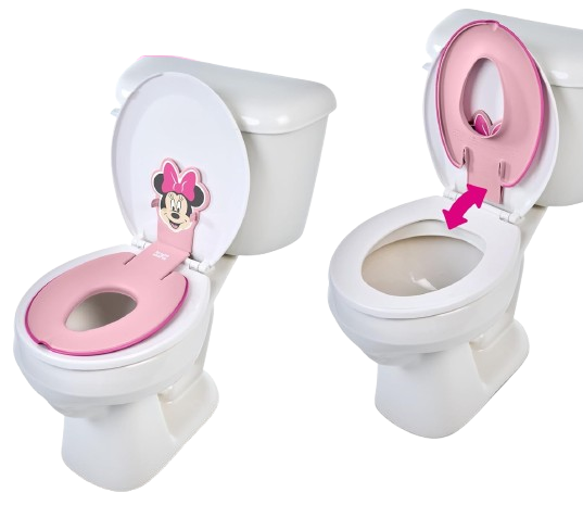 BRIGHT STARTS Flip & Sit toiletsæde 18 m+ 23 kg DISNEY MINNIE