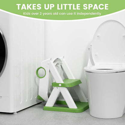 COOSEYA 2-in-1 toilet seat with steps