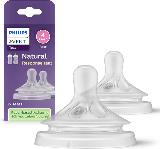 PHILIPS AVENT Natural RESPONSE tetine pentru biberoane 3luni+ x2