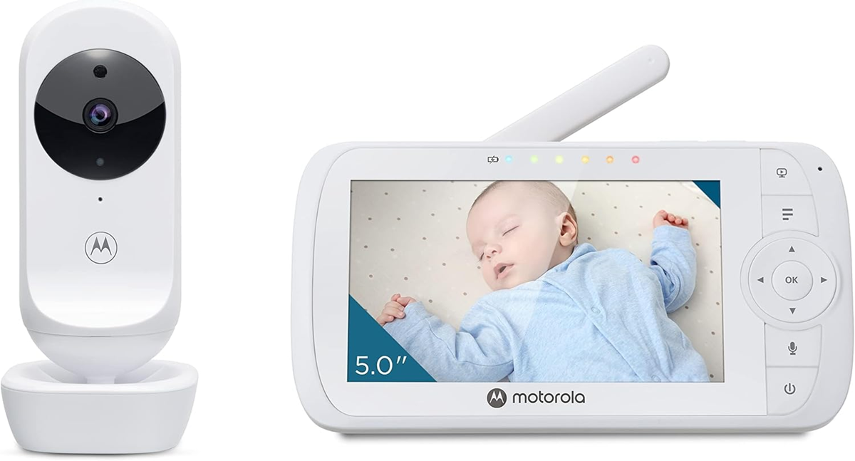 MOTOROLA Ease35 babyphone numérique 5" FHSS