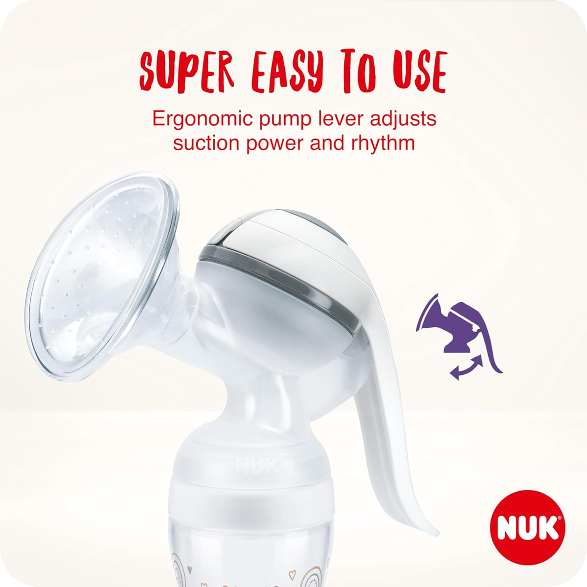 NUK kézi mellszívó + Perfect Match 150 ml cumisüveg szett