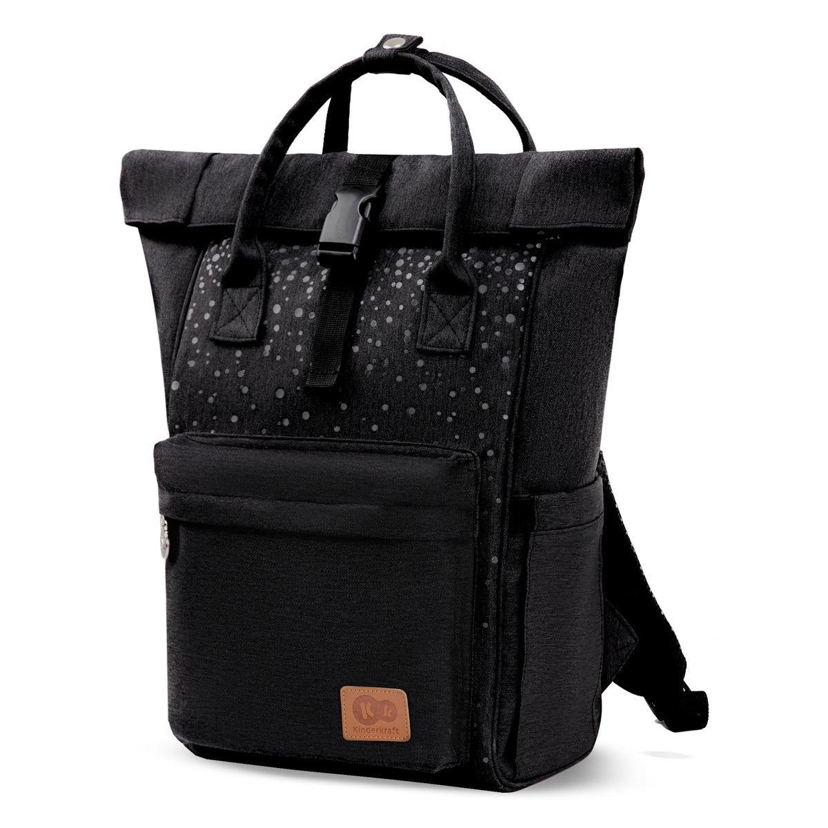 KINDERKRAFT MOONPACK CONFETTI rugzak voor luiers en accessoires