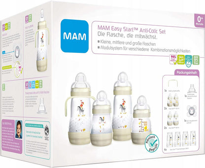MAM Easy Start Anti-Colic beige color - pattern as in the second photo