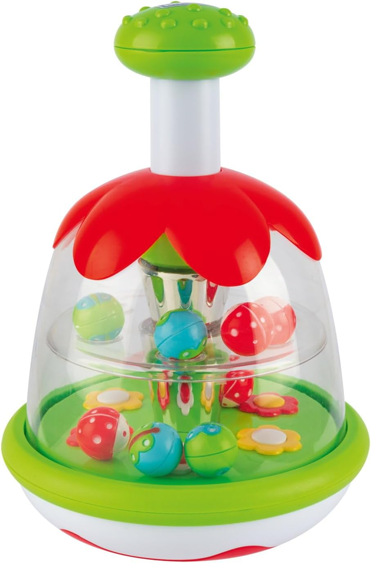 CHICCO Rainbow Spinner pörgettyű rét motívummal 16 22 db cm 6 hónap+
