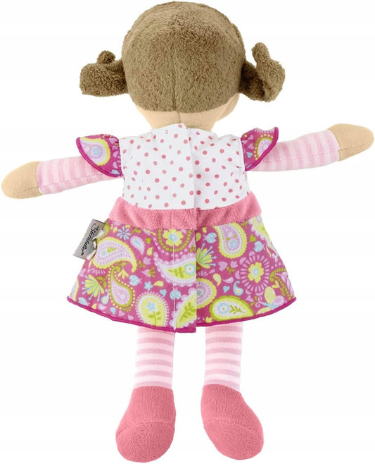 STERNTALER pluszowa lalka Gesa 25cm "N. pluszowa lalka dla niemowląt 0+ w kolorowej sukience, miękka i bezpieczna