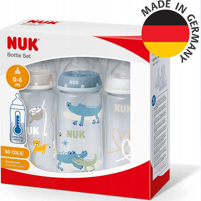 Set sticle NUK No Colic 3x 300 ml 0-6