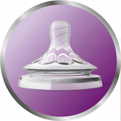PHILIPS AVENT Natural sticlă 125 ml tetină 0m+