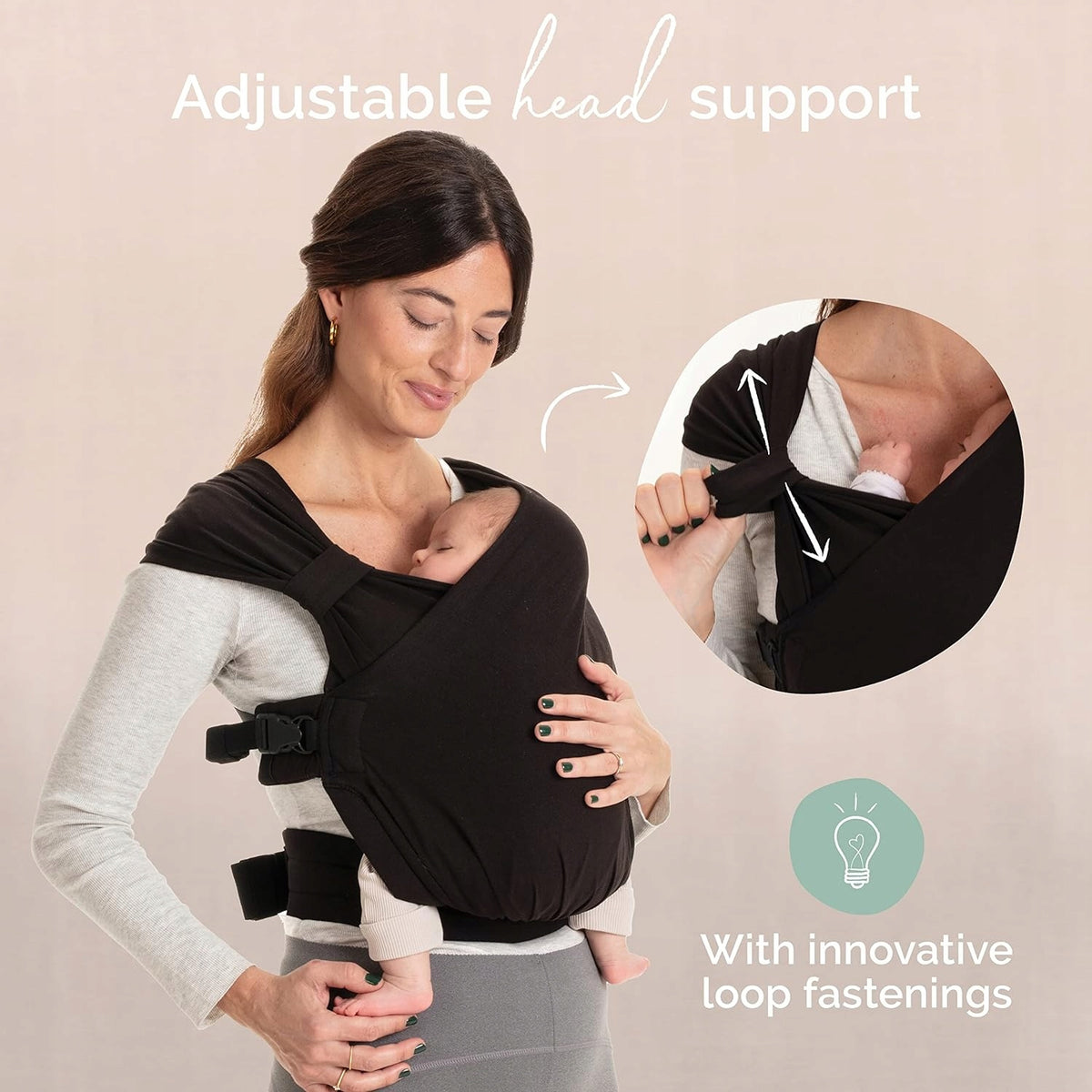 BOBA BLISS marsupiu ergonomic de la naștere 2în1