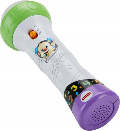 FISHER-PRICE FBP32 microfon interactiv pentru copii LIMBA GERMANĂ