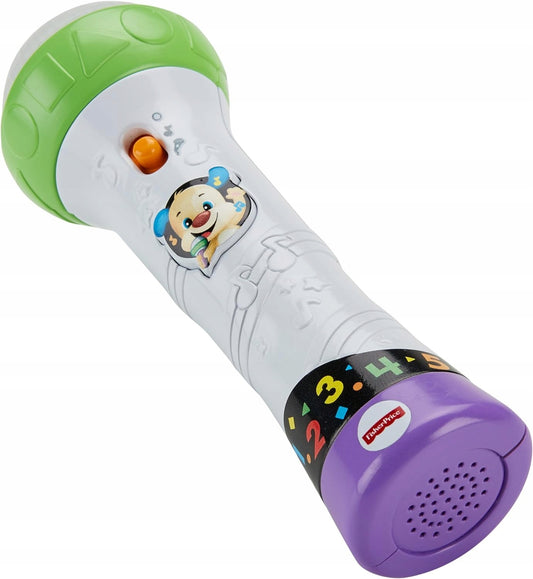 FISHER-PRICE FBP32 interaktywny mikrofon dla dzieci JĘZYK NIEMIECKI