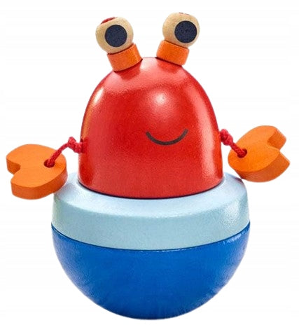 SELECTA Felboríthatatlan fa játék KRÁB 10 cm