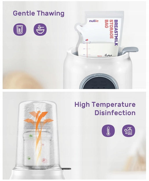 NULIIE flessenwarmer sterilisator 7in1