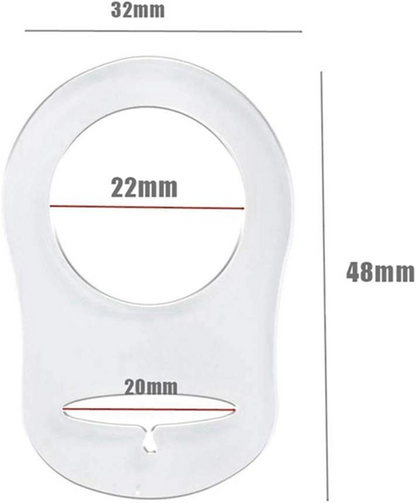 VOARGE szilikon cumilánc tartók 10 db