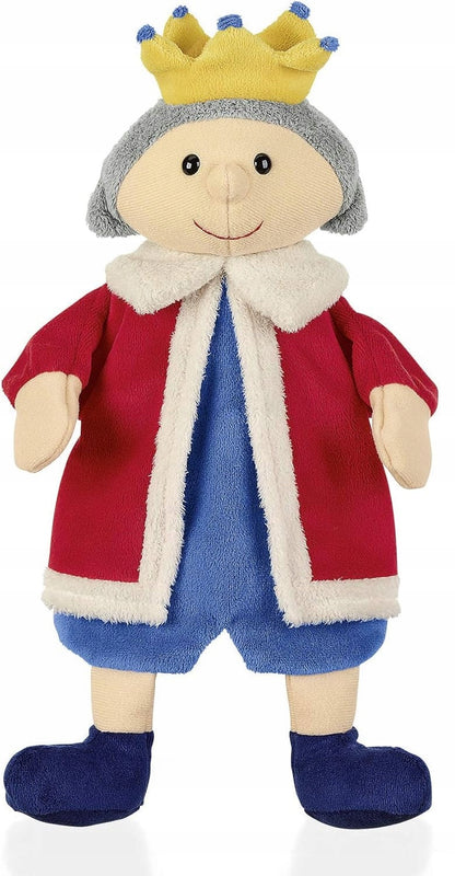 STERNTALER pluche handpop voor rollenspel KONING 32 cm