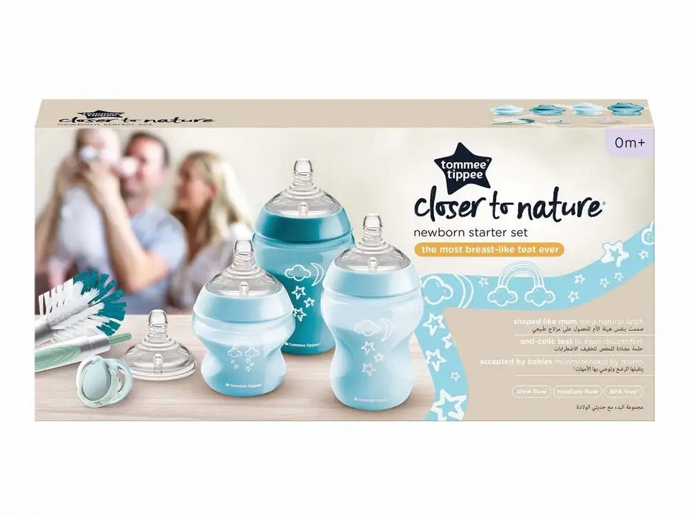 TOMMEE TIPPEE startset anti-koliek flessen closer to nature