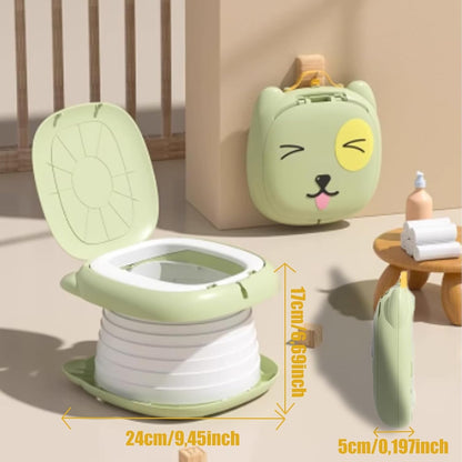 SOSINYA pot de voyage pliable toilette portable + sacs et étui