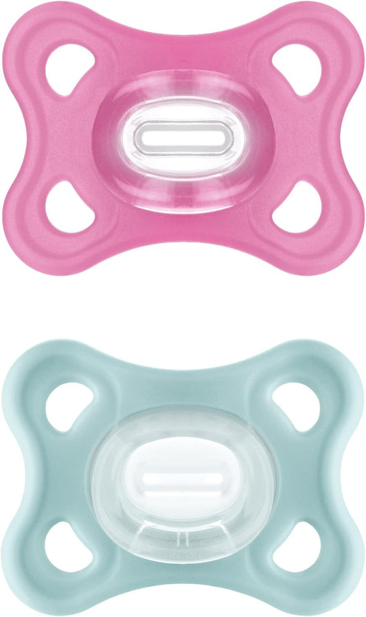 MAM Comfort Silikon-Schnuller x2, 3–12 Monate