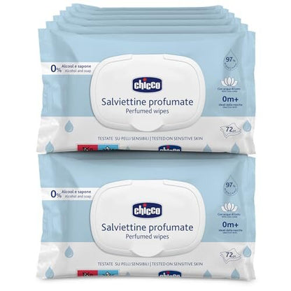 Chicco multifunktionelle vådservietter til spædbørn 864 stk.