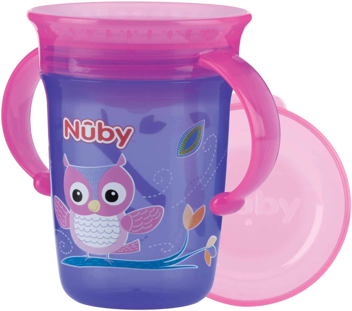 NUBY Wonder Cup kubek niekapek ustnik 360 stopni 240 ml 6 hónap+