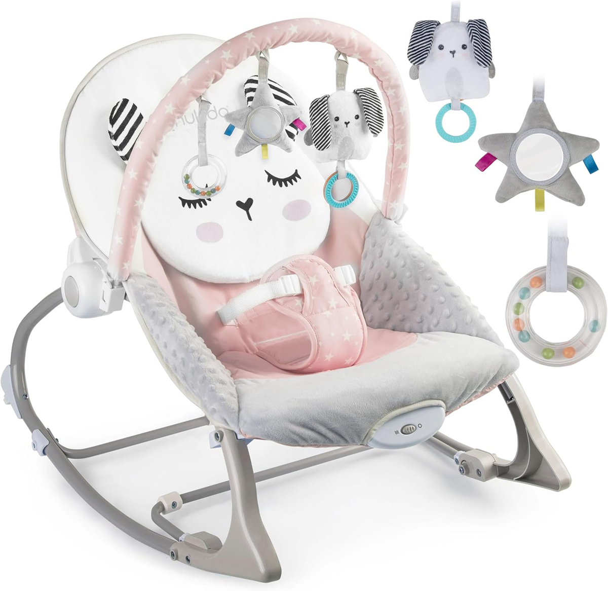 NUKIDO baby rocker, bouncer for infants