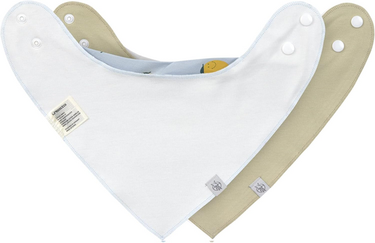 LASSIG bandana savlesmæk x2 0-24msc