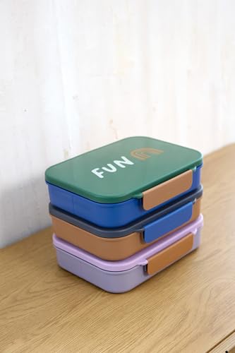 LÄSSIG Little Gang Smile lunchbox with bento compartments