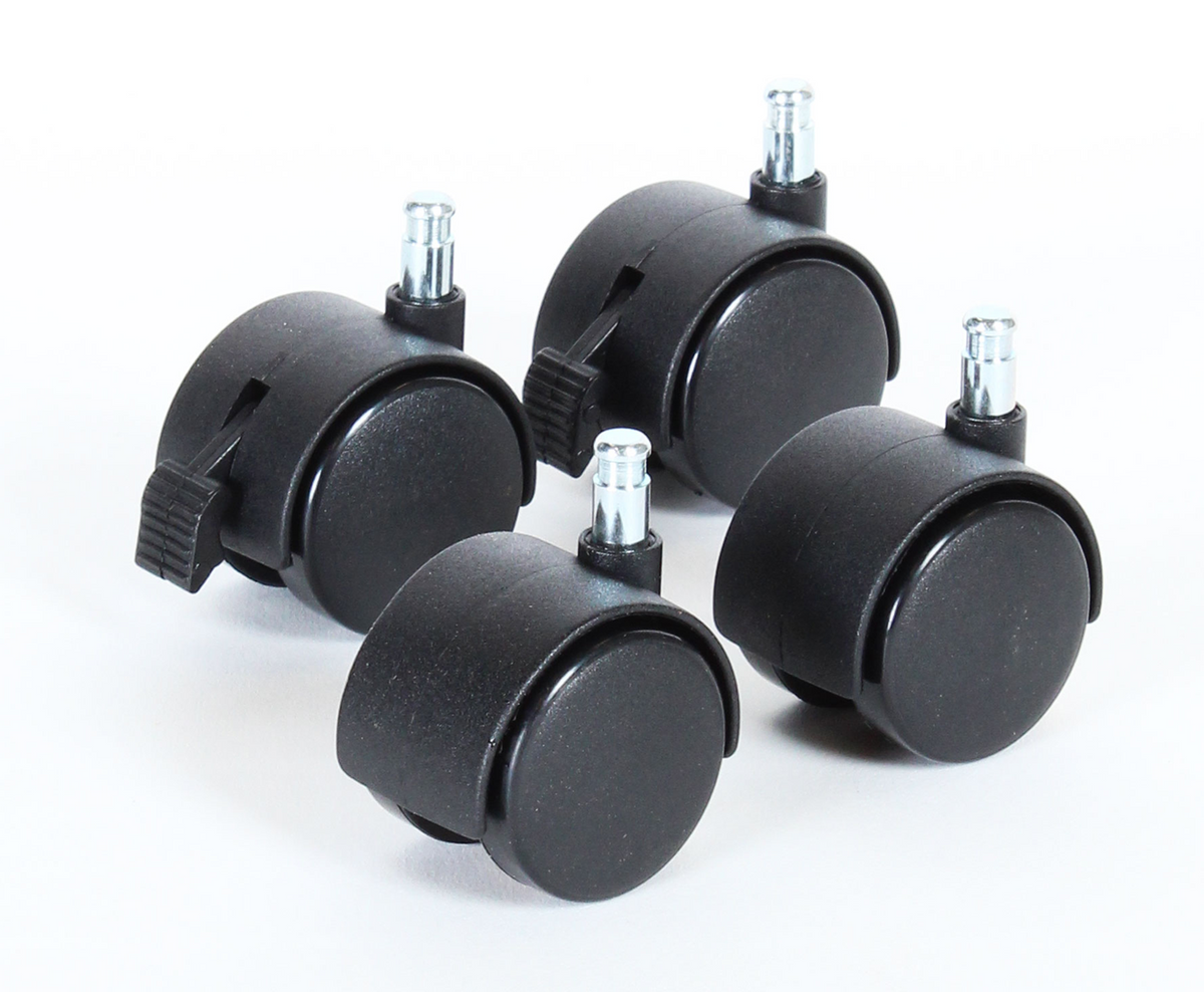 BABYBAY 100400 forgó kerekek fékkel kiságyhoz, 4 db, 40 mm