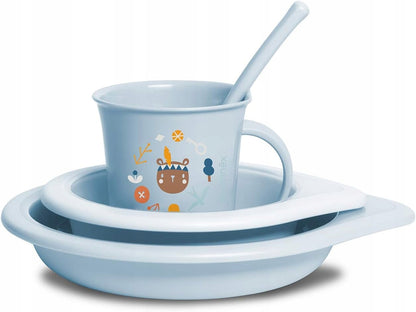 SUAVINEX dishware set - plate, plate, cup