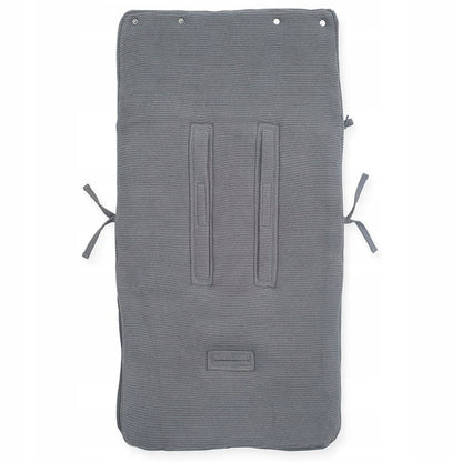 JOLLEIN couverture d’emmaillotage pour siège auto avec harnais 3 et 5 points