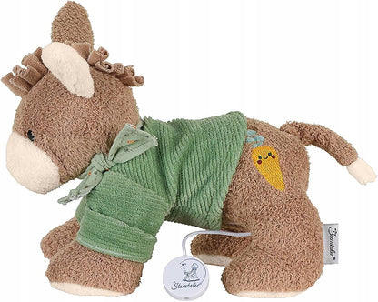 STERNTALER Âne Emmilius DOUDOU avec BOÎTE À MUSIQUE 20 cm