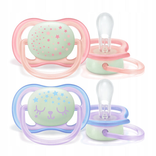 PHILIPS AVENT Ultra Air Night Schnuller x 2 0-6 Monate