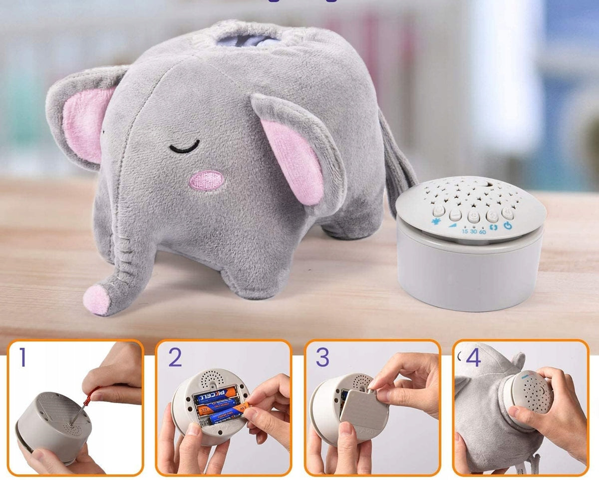 MOMCOZY plüss csillagvetítő 15 dallammal és hanggal 13 x 19 cm NAP
