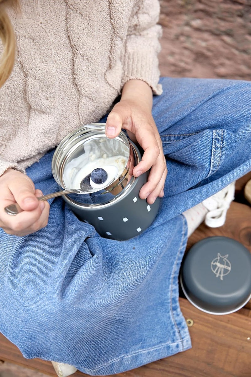 LASSIG Food Jar Happy Prints food thermos