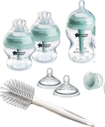TOMMEE TIPPEE Closer to Nature advanced anti-colic bottle set + pacifiers + brush
