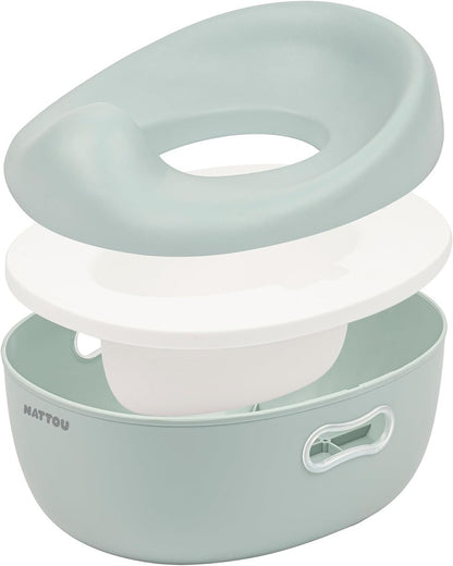 NATTOU Potty potty, toilet seat reducer, step stool