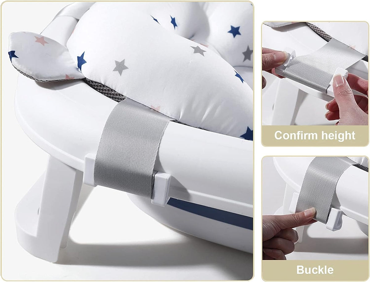 GLENMORE foldable bath tub with drain
