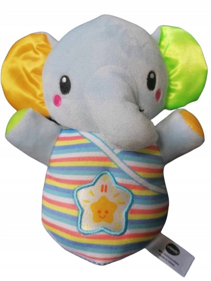 VTECH Mon Doudou Interactif Éléphant chansons, sons, lumières LANGUE ALLEMANDE