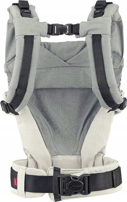 MANDUCA XT porta-bebés com fivela em algodão orgânico