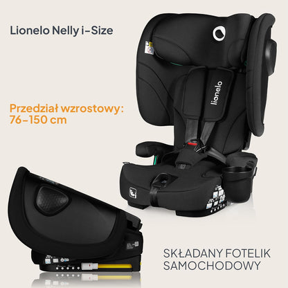 LIONELO NELLY i-Size car seat 76-150cm with ISOFIX