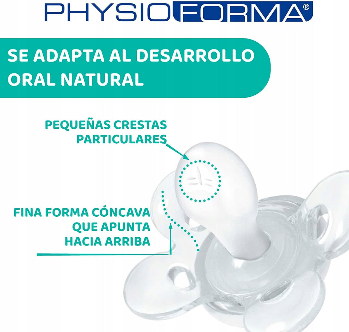 CHICCO PhysioForma silicone dummies x2