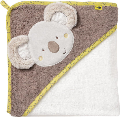 Serviette à capuche en coton FEHN Koala Australie 80 x 80 cm