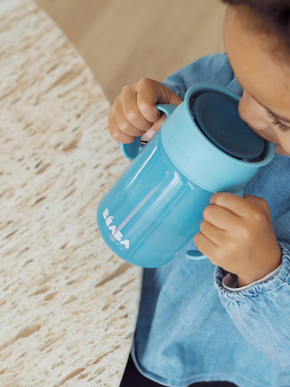 BEABA Tanulópohár 360° cseppmentes pohár 340 ml 12 hónap+