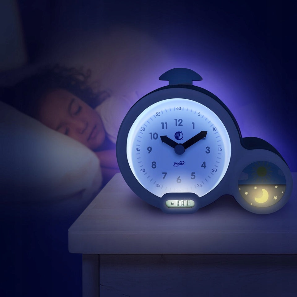 PABOBO Kid'Sleep BUDZIK EDUKACYJNY granatowy