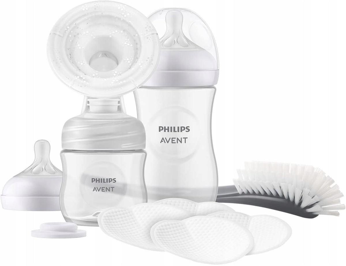 PHILIPS AVENT Natural SCF430/60 pompă de sân manuală + accesorii