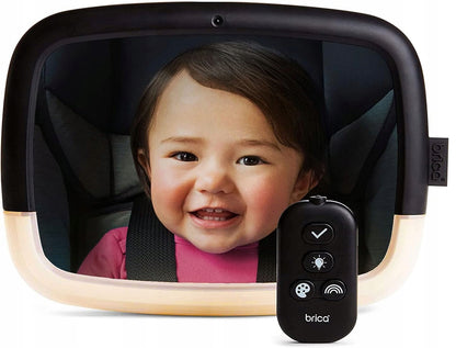 MUNCHKIN BRICA Baby In-Sight baby mirror with light and remote control